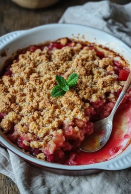 Strawberry Rhubarb Crumble