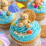 Summer Beach Party Cupcakes