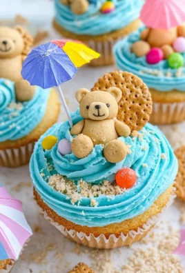 Summer Beach Party Cupcakes