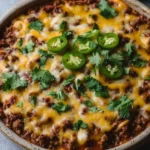 Taco Casserole With Tortillas