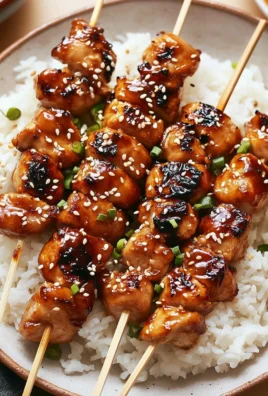 Teriyaki Chicken Skewers