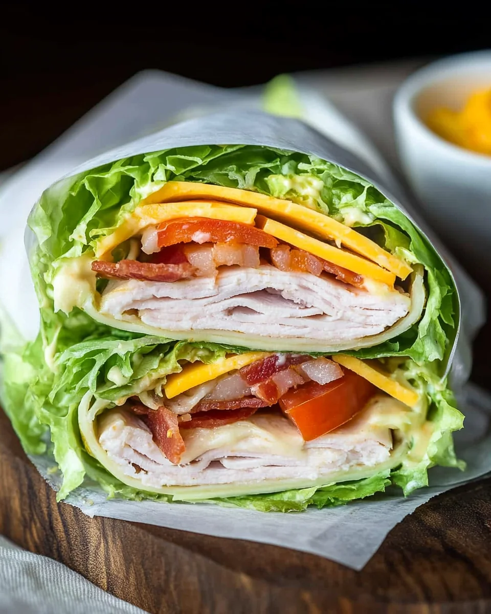 Turkey Club Wraps