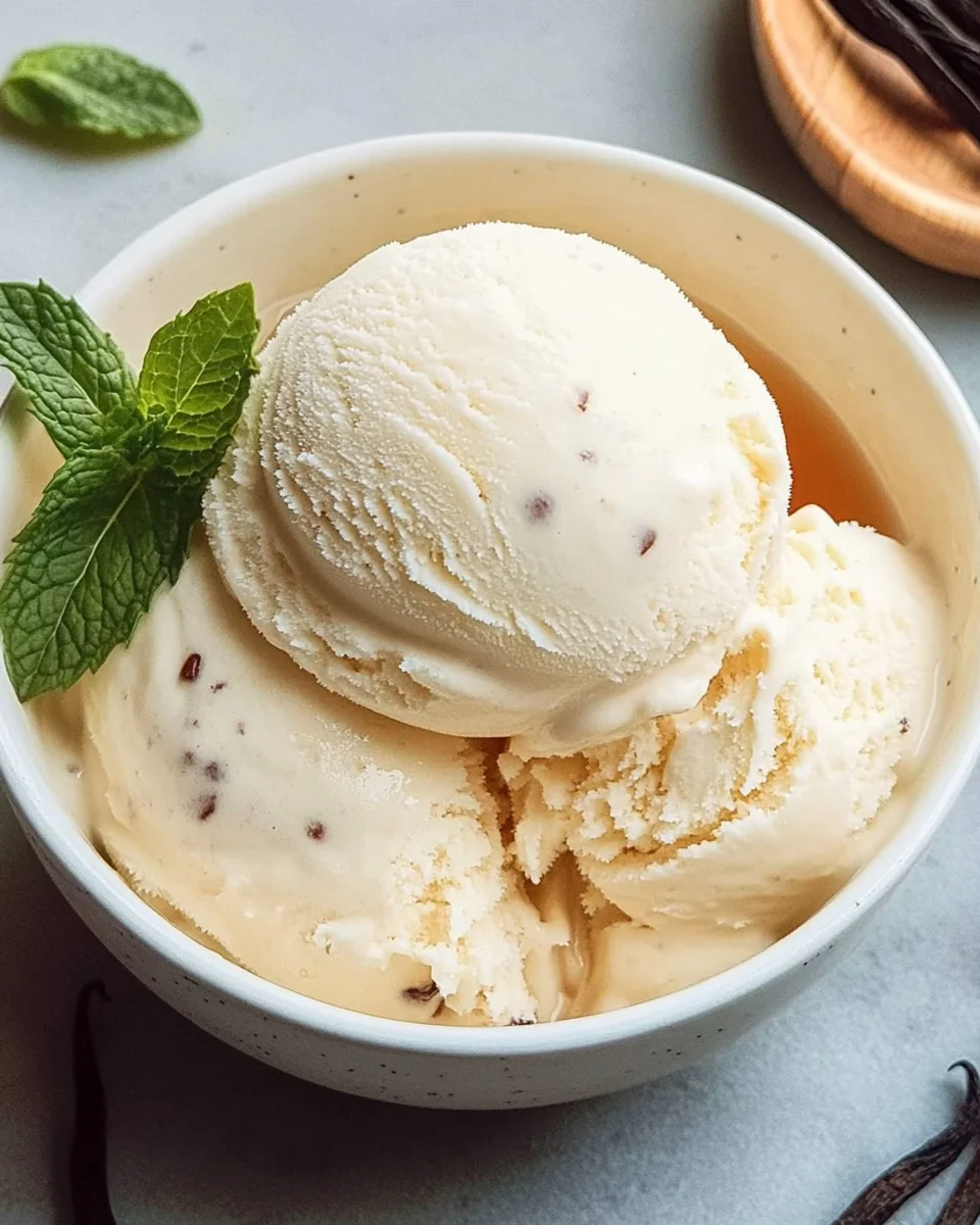 Vanilla Vegan Ice Cream