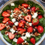 15-Minute Strawberry Spinach Salad