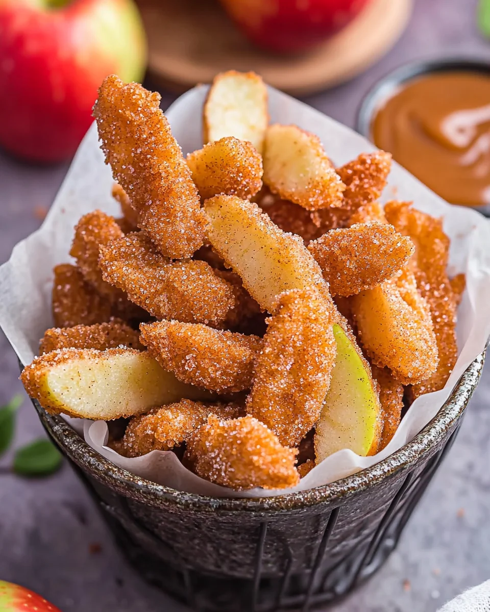 Air Fryer Apple Fries 18 Air