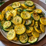 Air Fryer Squash and Zucchini