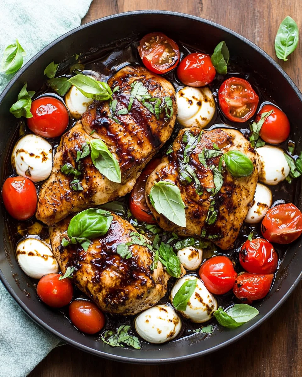 Balsamic Glazed One Pan Chicken 22 Balsamic