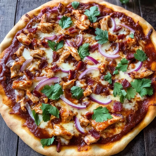BBQ Chicken Bacon Pizza