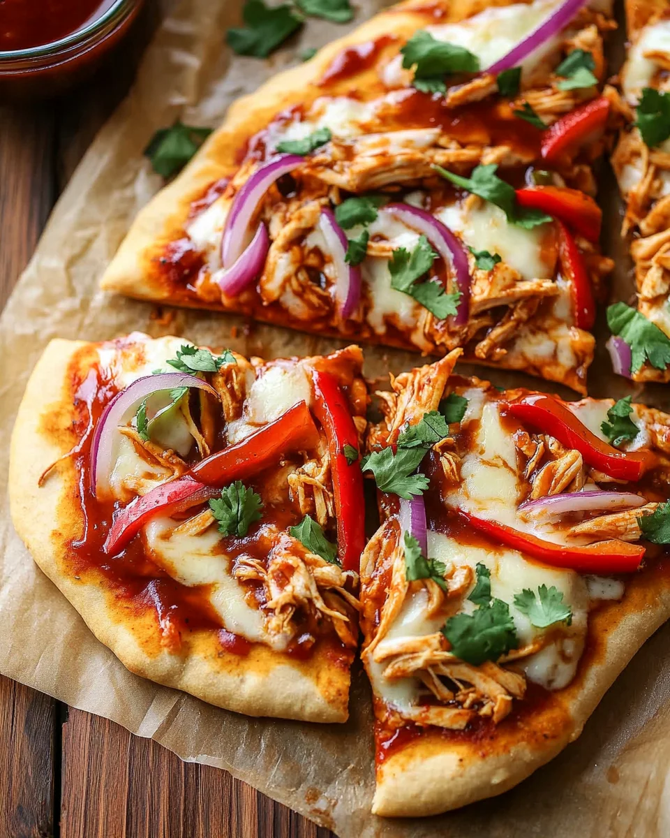BBQ Chicken Flatbread