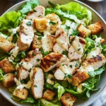 Best Chicken Caesar Salad with Homemade Croutons
