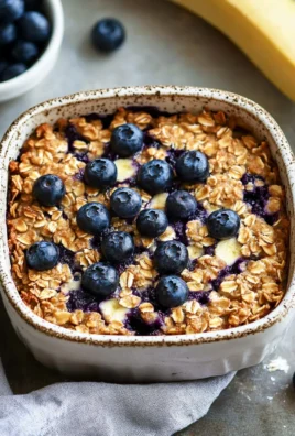 Blueberry Baked Oatmeal