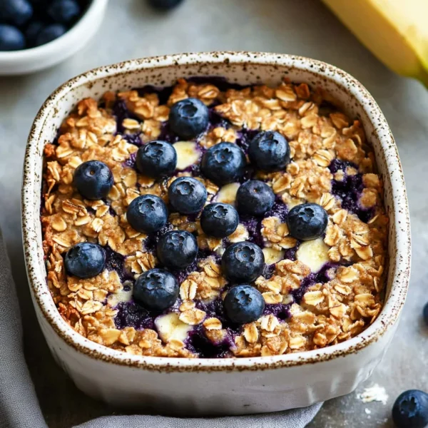 Blueberry Baked Oatmeal