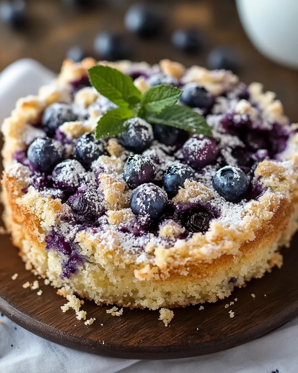 Blueberry Breakfast Cake