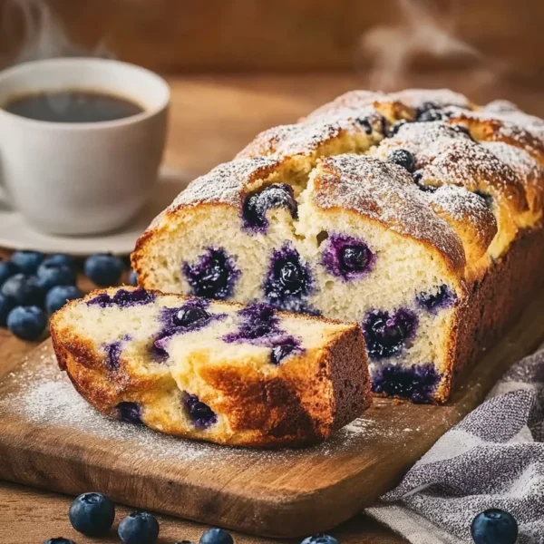 Blueberry Cream Cheese Bread