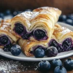 Blueberry Cream Cheese Puff Pastry
