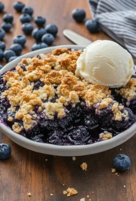 Blueberry Crisp