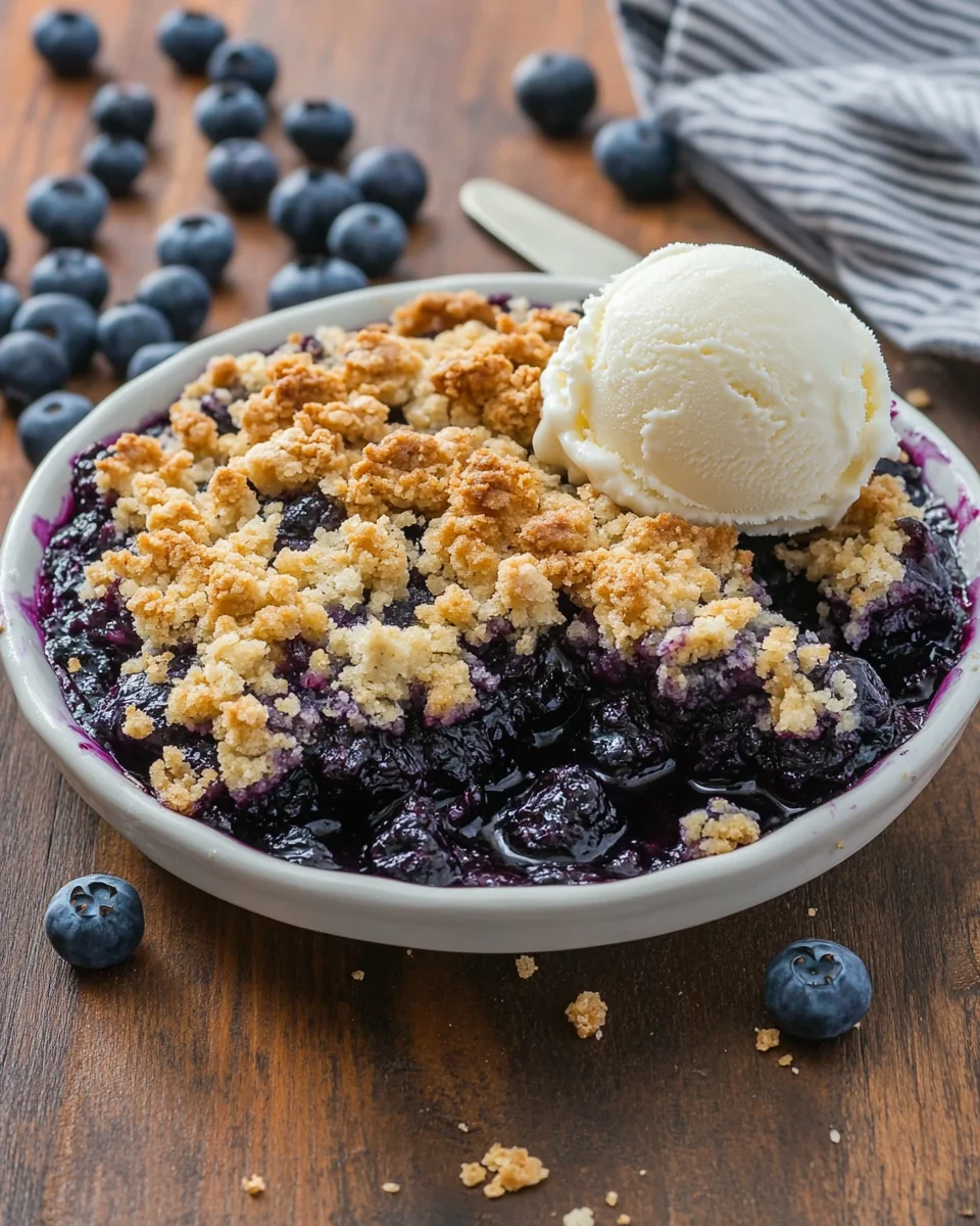 Blueberry Crisp