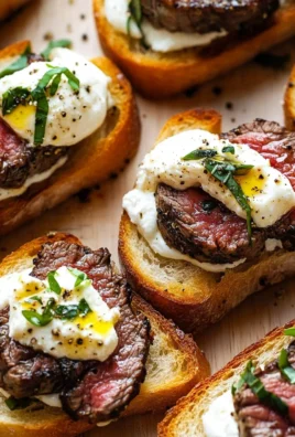 Burrata and Steak Crostini 23 Burrata and Steak Crostini
