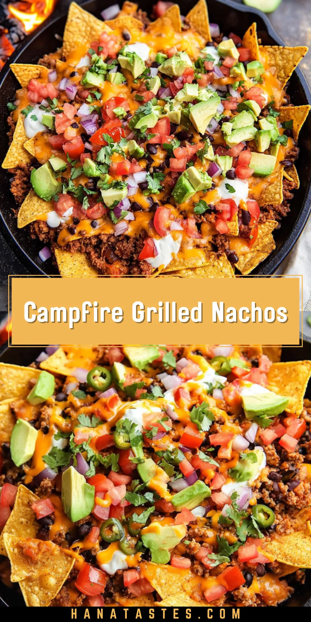Campfire Grilled Nachos 22 Pinterest Hidden Image