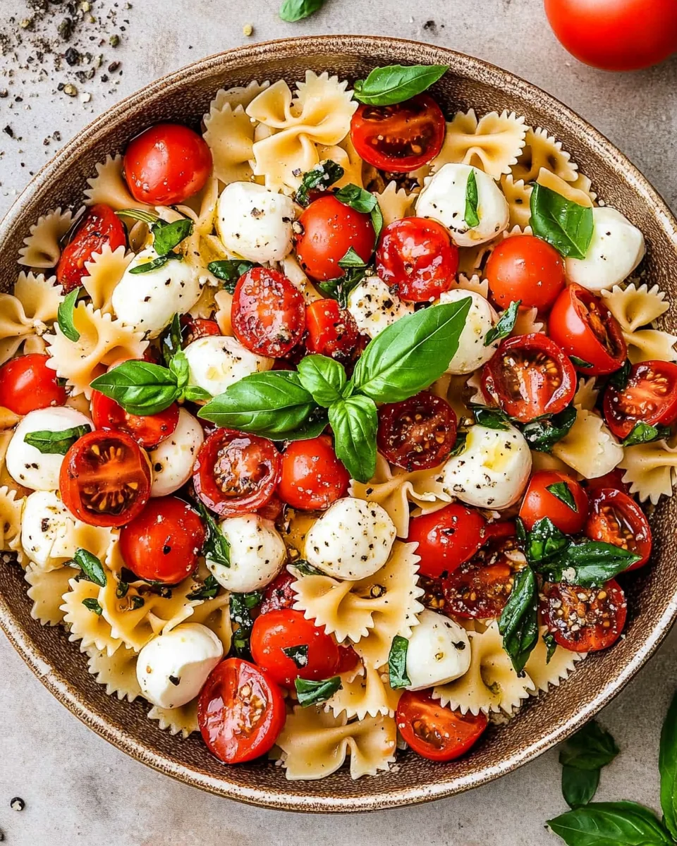 Caprese Pasta Salad Recipe 21 Caprese Pasta Salad Recipe