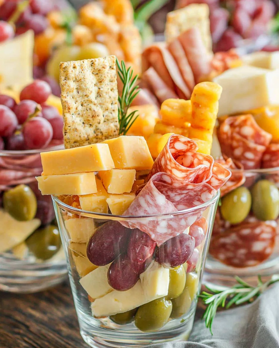 Charcuterie Cups 23 Charcuterie Cups