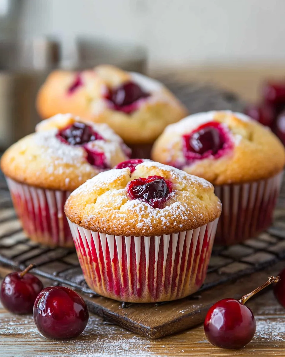 Cherry Muffins
