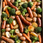 Chicken Apple Sausage Sheet Pan Dinner