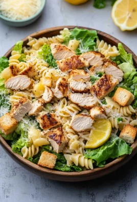 Chicken Caesar Pasta Salad 24 Chicken Caesar Pasta Salad