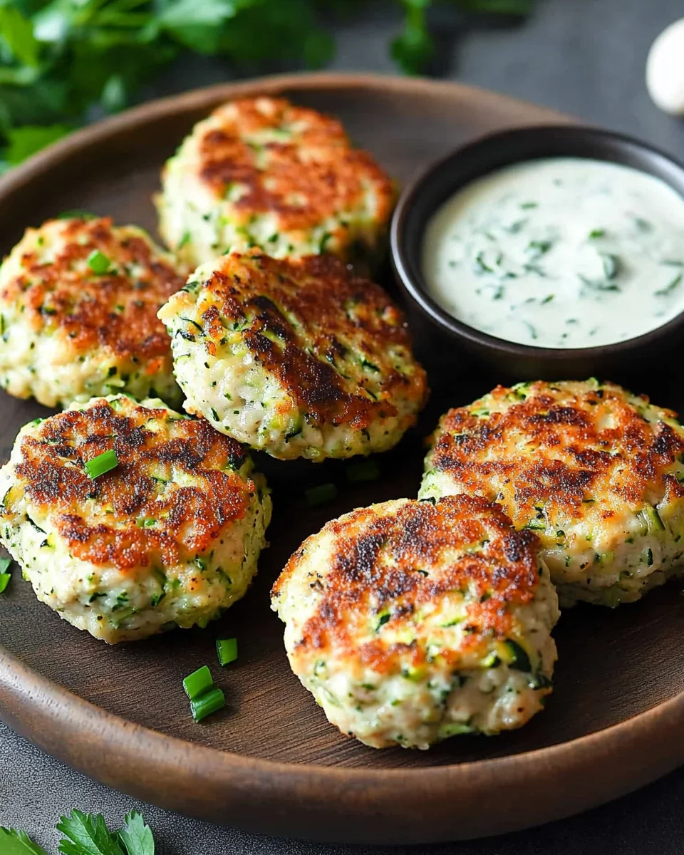 Chicken Zucchini Poppers
