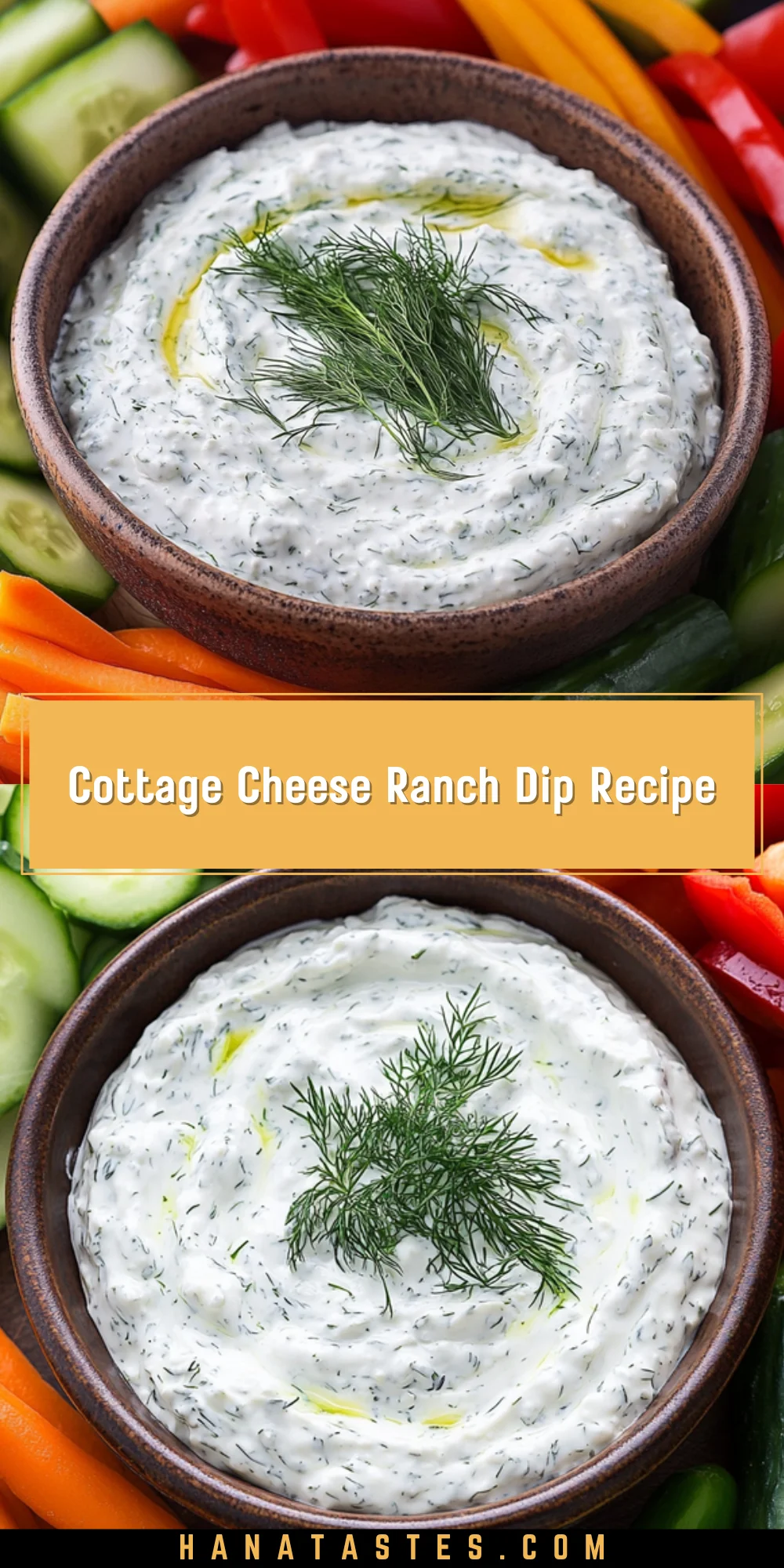 Cottage Cheese Ranch Dip Recipe 14 Pinterest Hidden Image