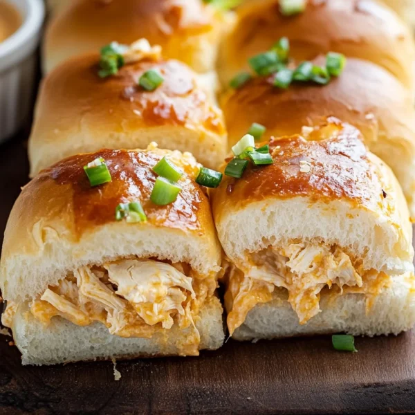 Crack Chicken Sliders on Hawaiian Rolls