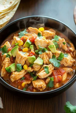 Crock Pot Fiesta Chicken