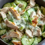 Cucumber Dill Rotisserie Chicken Salad