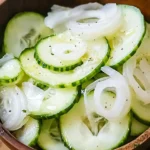 Cucumber Onion Salad Recipe