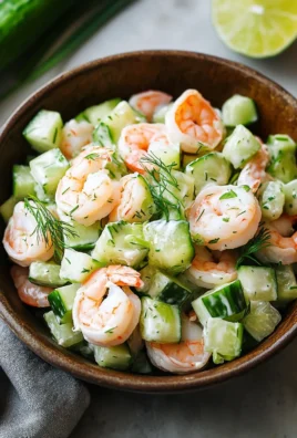 Cucumber Shrimp Salad