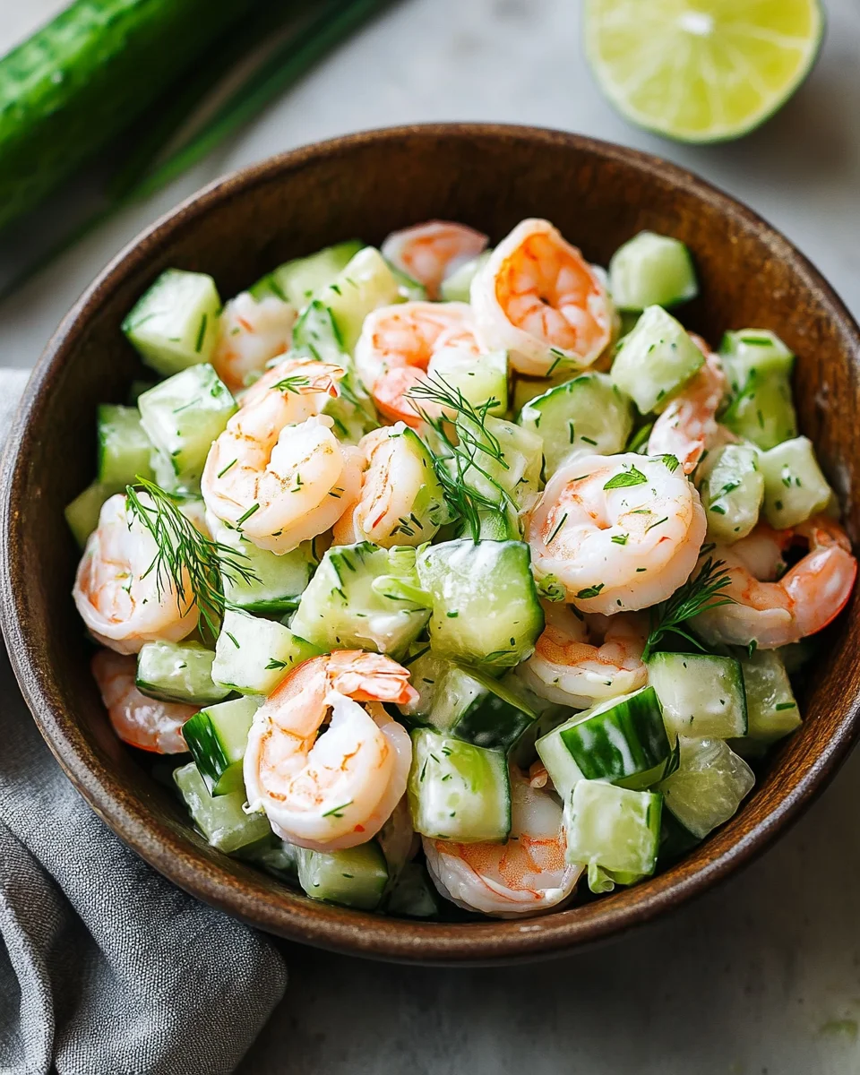 Cucumber Shrimp Salad 21 Cucumber Shrimp Salad