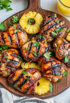 Easy Homemade Grilled Pineapple Chicken