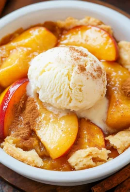 Easy Peach Cobbler