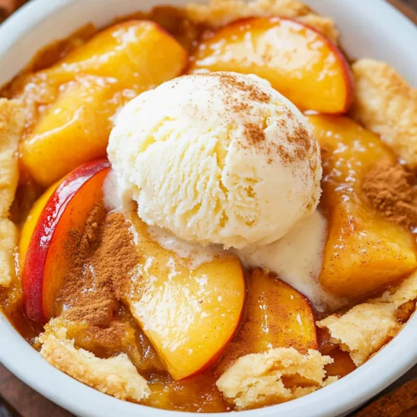 Easy Peach Cobbler