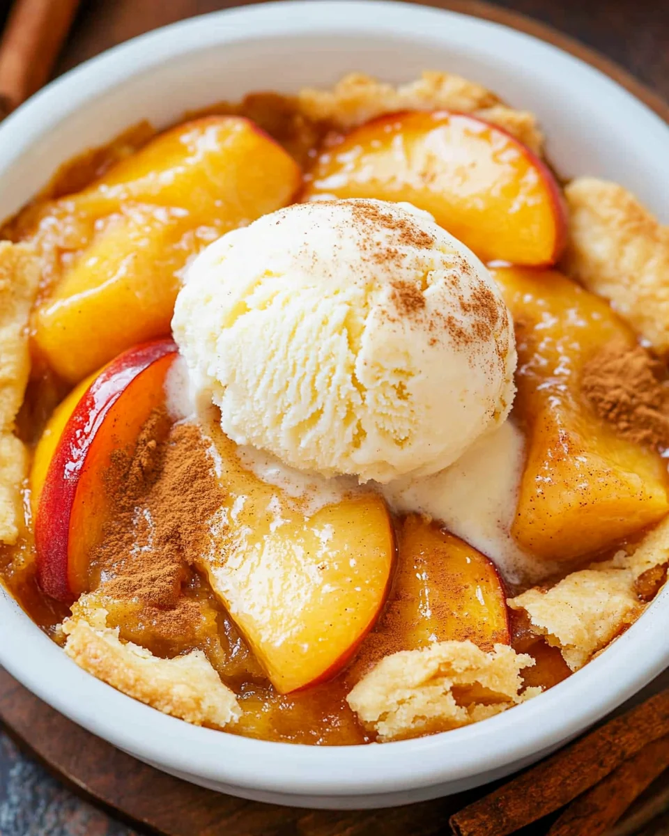 Easy Peach Cobbler 25 Easy Peach Cobbler