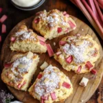 Easy Rhubarb Scones
