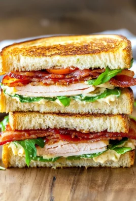 Easy Turkey Club Sandwich
