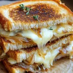 French Onion Grilled Cheese Sandwich