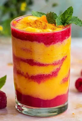 Golden Peach Sunrise Smoothie
