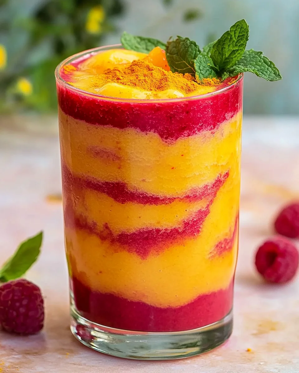 Golden Peach Sunrise Smoothie 17 Golden Peach Sunrise Smoothie