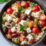 Greek Orzo Pasta Salad