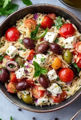 Greek Orzo Pasta Salad