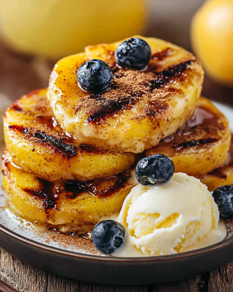 Grilled Peaches