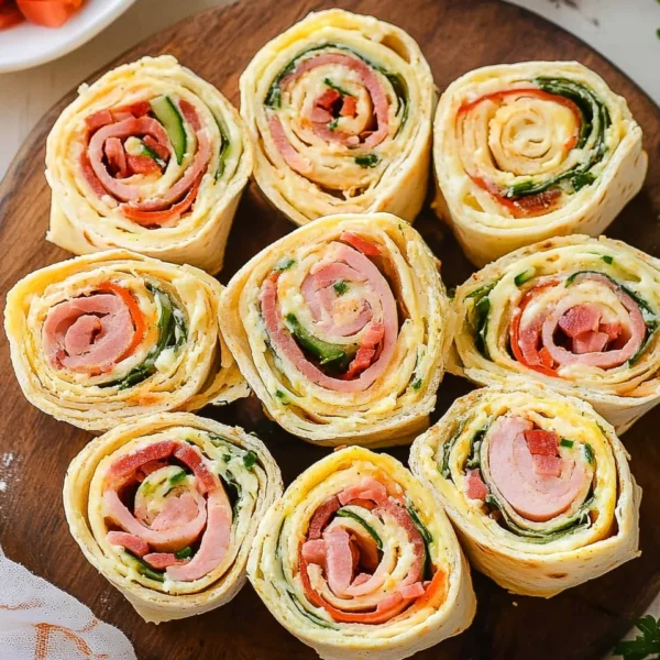 Ham And Turkey Pinwheels
