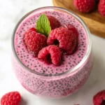 Healthy Raspberry Chia Pudding Recipe